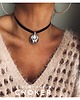 chokery Naszyjnik  Choker z Reniferem New Święta Mikołajki 3