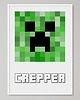 obrazy i plakaty do pokoju dziecięcego Minecraft plakat "Creeper" 1