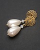 kolczyki pozłacane Kolczyki pozłacane Pearls /white/ perły naturalne vol. 15 4