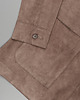 marynarki męskie Skórzana marynarka ingria beżowy slim fit 2