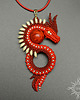wisiory Amnirih, wisior ze smokiem, beading 3
