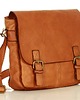 torby i nerki męskie Torba męska studencka na ramię skóra  - MARCO MAZZINI brąz camel 3