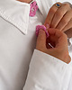 Akcesoria pozostałe Buttoned up pink: nakładki na guziki 6 szt 1