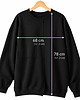 bluza bez kaptura damska Bluza damska 1 z 2 oversize z dużą kieszenią i surowym wykończeniem 6