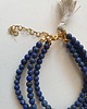 bransoletki z kamieni naturalnych Bransoletka TRIO lapis lazuli 1