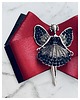 broszki Brosza z Kolekcji FAIRY z cudowną Wróżką z kryształków   New 6