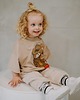 t-shirty dla chłopców T-shirt oversize Snoop Teddy beige 5