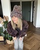 czapki damskie Czapa Ginger wielka czapa z wełny owczej 2
