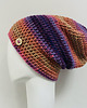 czapki damskie Kolorowa gruba czapka zimowa smerf ręcznie robiona 1