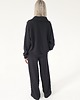 komplety damskie Komfortowy komplet bluza na zamek i szerokie spodnie wide leg 4