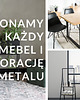 lustra stojące i wiszące Lustro okrągłe Ruota czarna metalowa rama 120 cm 7