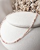 chokery Naszyjnik Choker z opalem i perłą naturalną 2