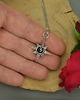 wisiory Mały wisiorek róża wiatrów hematyt wire wrapping 4