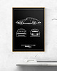 plakaty Plakat Legendy Motoryzacji - Porsche 911SC 1