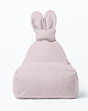 pufa dla dziecka Pufa siedzisko Funny Bunny SOFT- Różowa 1