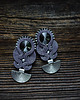 kolczyki soutache Szare kolczyki soutache 1