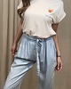 spodnie materiałowe damskie Spodnie Denim leggeri 4