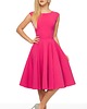 sukienki midi damskie Sukienka SCARLETT Midi Amarant 1