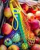 torby na zakupy Paryżanka eko siatka na zakupy FILT tęczowa 1