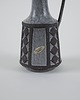wazony Wazon ceramiczny szary, duński design, lata 70, produkcja: Frank Keramik 5