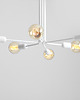 lampy wiszące Designerska nowoczesna lampa wisząca VANWERK 41 - biała 3