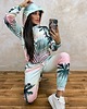 bluza z kapturem damska Damska Bluza Expres Zamek DR.CROW Tropical Beach 1