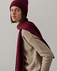czapki damskie Czapka Merino & cashmere bordowa 1