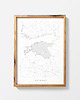 grafiki i ilustracje Estonia - mapa Estonii - plakat 1