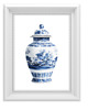 grafiki i ilustracje PLAKAT  chiński wazon,  dekoracja ścienna, chinoiserie 1