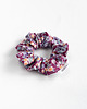 gumki do włosów Scrunchie PURPLE FLOWERS 2