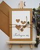 kartki scrapbooking Kartka na ślub Kochajcie Się 2