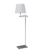 lampy podłogowe Srebrna lampa stojąca do biura BATA 2