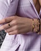 bransoletki z kamieni naturalnych Bransoletka z krzyżykiem Mini Gold Cross 5
