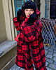 płaszcze damskie New Kurtka/ Płaszcz krata Wool 1