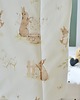 kocyki, kołderki, pościel dla dzieci Komplet pościeli w zajączki z wypełnieniem 75x100 4
