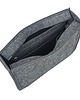 torebki różne Grafitowy organizer do torebki typu shopperka - na zamek 1