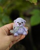 misie i maskotki Miś Miniaturka- Lawendowy 3