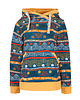 bluzy męskie Bluza kangurka "Meander" z zielonym - unisex 6