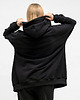 bluza z kapturem damska BLUZA NA ZAMEK ,,CINDI'' czarna 2