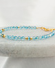 bransoletki z kamieni naturalnych Topaz niebieski Bransoletka 2