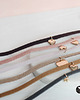 bransoletki skórzane Mini chocolate heart bransoletka zamszowa 4