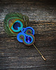 broszki Peacock Eye- broszka soutache 1