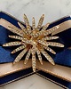 broszki Brosza z Kolekcji  Glamour z nowoczesnym kwiatem NEW 5