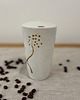 kubki Porcelanowy kubek do kawy na wynos  375ml 3