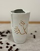 kubki Porcelanowy kubek do kawy na wynos  375ml 2