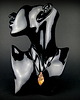 wisiory Jaspis krajobrazowy wisiorek wire wrapping 7