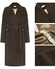 płaszcze damskie Płaszcz wełniany WOOL&BROWN brązowy 4