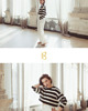 swetry damskie  Sweter typu crop w paski 5