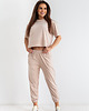 topy damskie Nude t shirt velvet 1