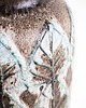 wazony Wazon ceramiczny Scheurich z reliefowym dekorem roślinnym,, Niemcy, lata 70. 5